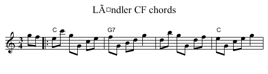 LÃ¤ndler CF chords - staff notation