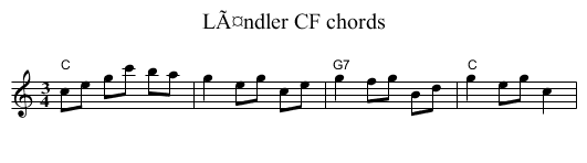 LÃ¤ndler CF chords - staff notation