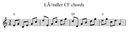 LÃ¤ndler CF chords - staff notation