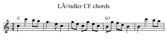 LÃ¤ndler CF chords - staff notation