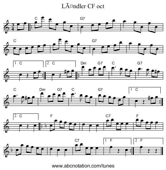 LÃ¤ndler CF oct - staff notation