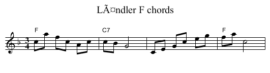 LÃ¤ndler F chords - staff notation
