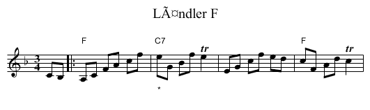 LÃ¤ndler F - staff notation