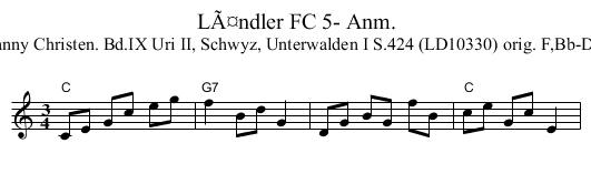 LÃ¤ndler FC 5- Anm. - staff notation