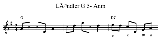 LÃ¤ndler G 5- Anm - staff notation