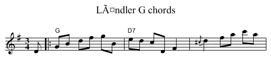 LÃ¤ndler G chords - staff notation