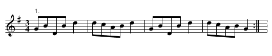Ländler (Steyr und Wels, vor 1800) - staff notation