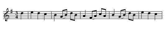 Ländler - staff notation