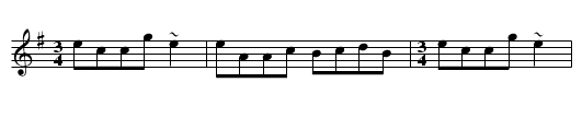 Lang Stayed Away - staff notation