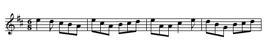 Langstrom's Pony - staff notation