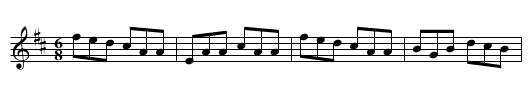 Langstrom's Pony - staff notation