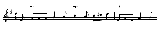 Lannigan's Ball - staff notation
