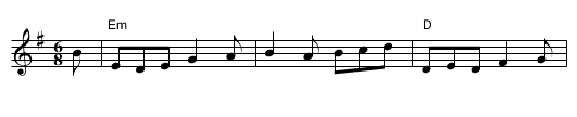 Lannigan's Ball - staff notation