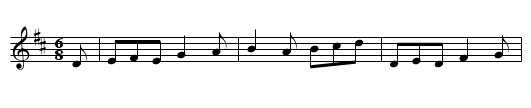 Lannigan's Ball - staff notation