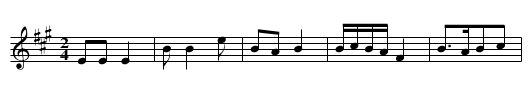 Lanqiao danshui - staff notation