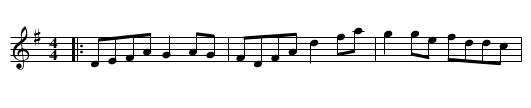 Lansdowne Lass, The - staff notation