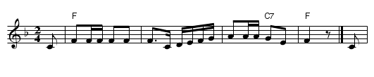Lansierskadril2 - staff notation