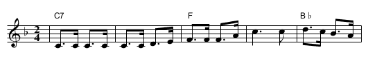 Lanssi (F/d) - staff notation