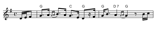 Laoidh an t-Slanuighear - staff notation