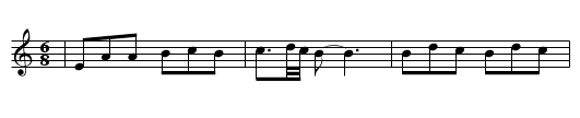 L'Araña - staff notation