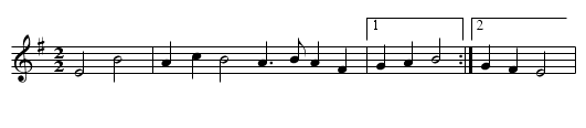 LARIDE 6 - staff notation