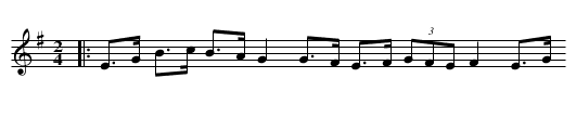 Laridé - staff notation