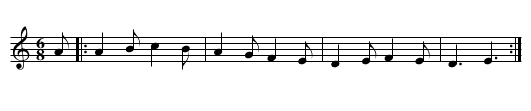 Laridé - staff notation