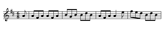Lark in the Morning - staff notation