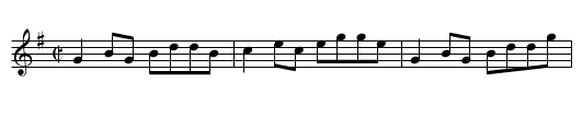Larry Bourn - staff notation