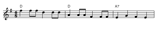 Larry O'Gaff - staff notation