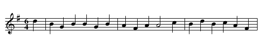 Lary Grogan - staff notation