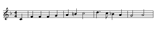 Lass fragen sein - staff notation