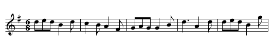 Lass O' Dallogill ? - staff notation
