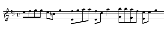 Lass o' Glasgowe (The - staff notation