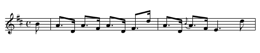 Lass that Winna Sit Down, The - staff notation