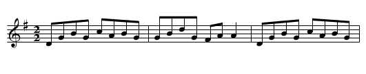 Lasses Keep Your Legs Together. BF13.032 - staff notation