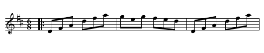 LASSES OF ROCKVILLE - staff notation