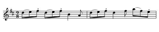 Lasses of Sligo [2], The - staff notation