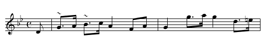 Lassie I'll come near you - staff notation