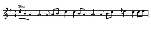 Lassie lost her silken snood [2], The - staff notation
