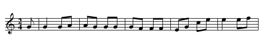 Last Link is Broken, The - staff notation