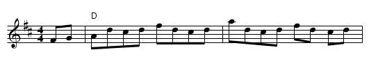 Late Evening Reel - staff notation