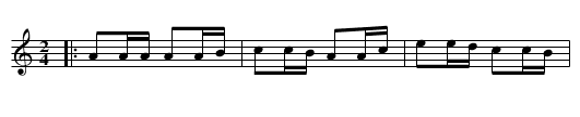 Låteskensdansen - staff notation