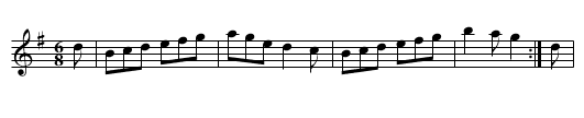 Laudnum Bunches - Headington - staff notation