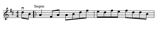 Laven's Favorite - staff notation