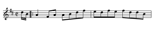 Laven's Favorite - staff notation