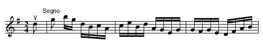 Lavinder Girl - staff notation