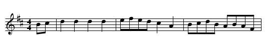 Lay Dee at De - staff notation