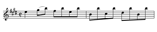 Laybourn M'Donald's Reel - staff notation
