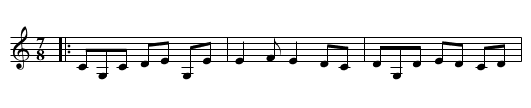 Laziko - staff notation
